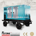 Chine marque principale SDEC 500kva générateur diesel silencieux portable avec quatre roues remorque et coffre insonorisé à vendre